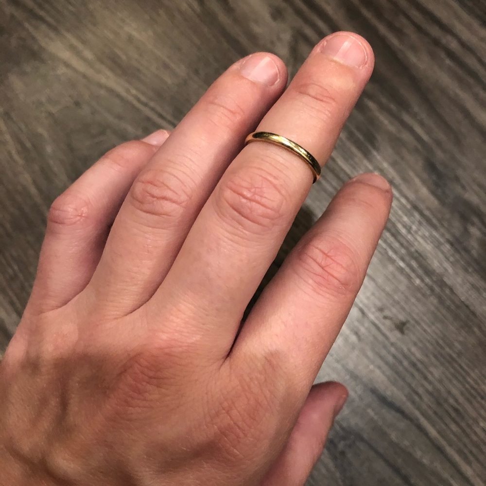 Zales 10K Gold Band Ring